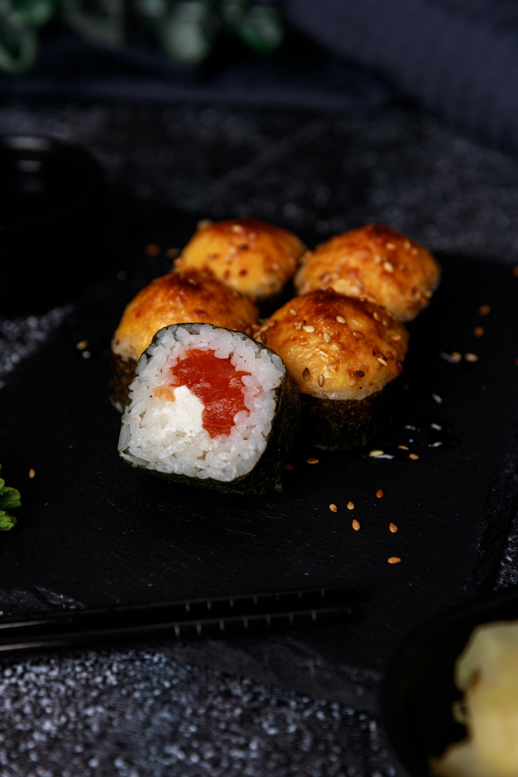 Запеченный лосось 5шт