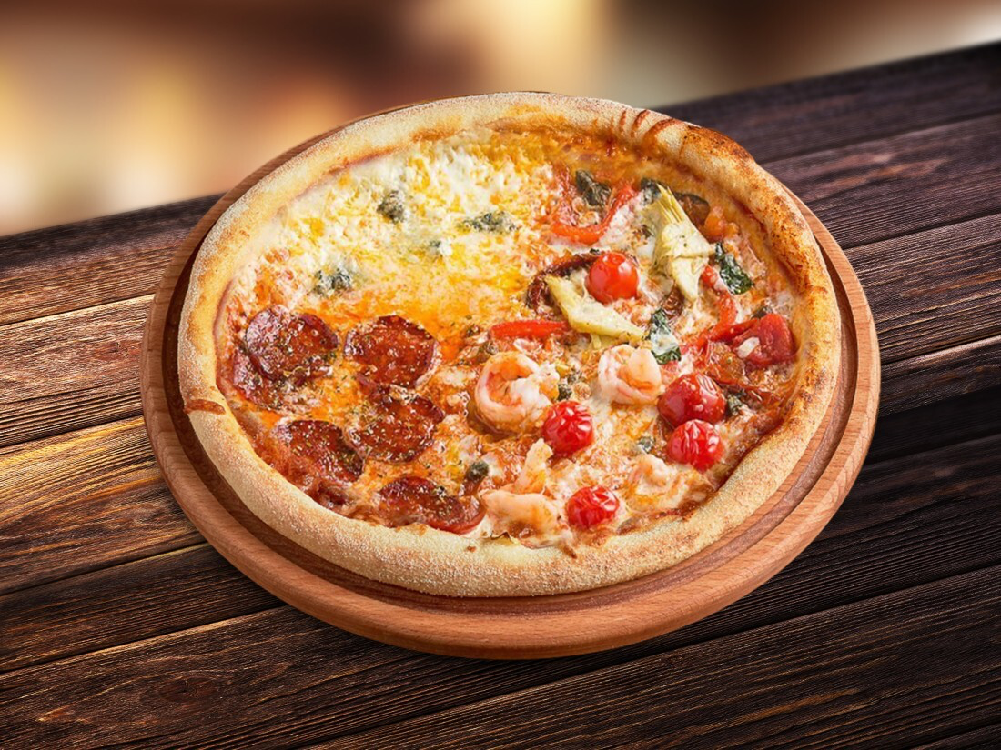 Пицца «4 сезона» 33 см