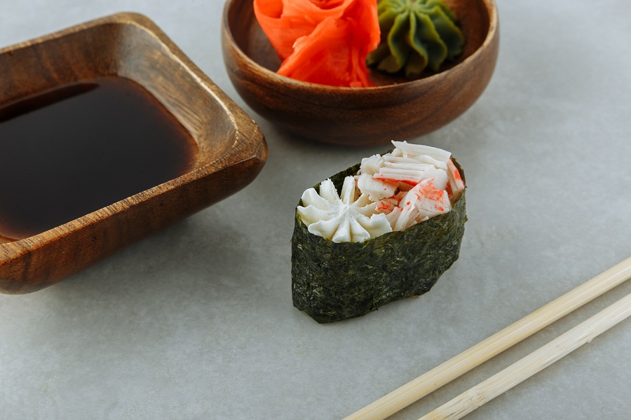 Гункан с Крабом и Сыром