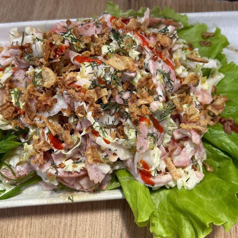 Салат мясной