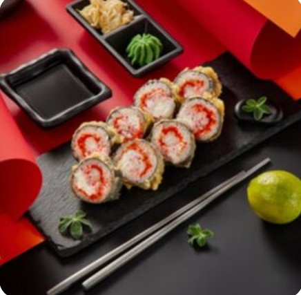 Темпура с креветкой