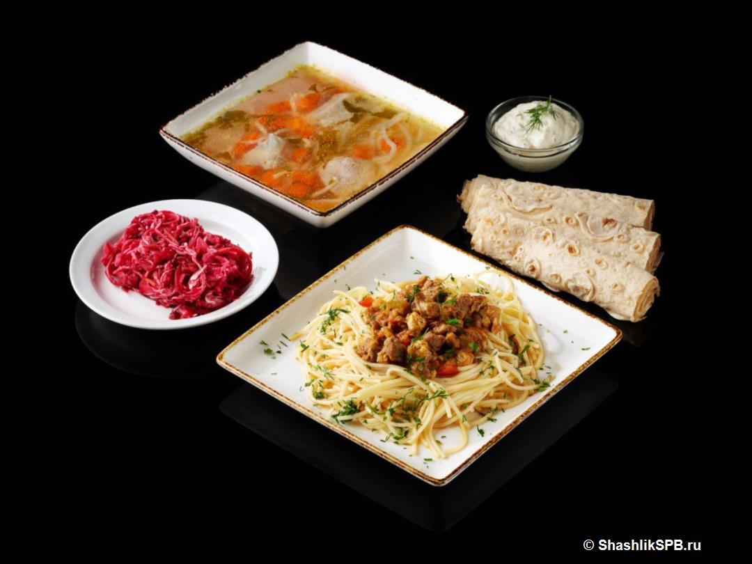 Сытный ОБЕД с Куриным супом
