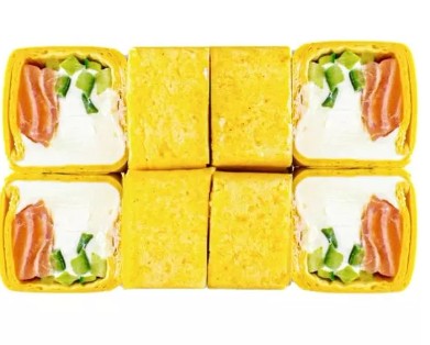 Тортилья с лососем