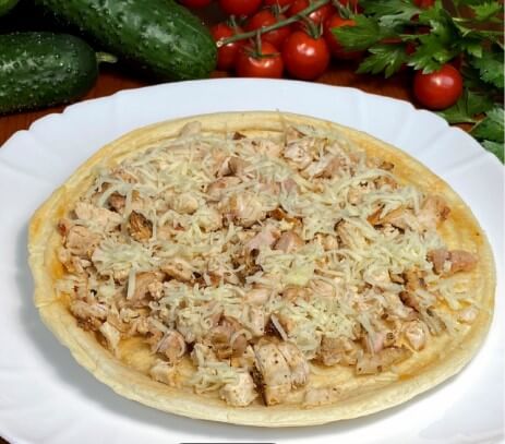 Пицца с двойным мясом