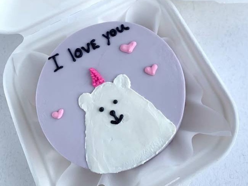Бенто-торт I love you