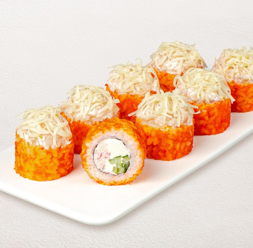 Ролл Сырная креветка XL