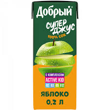 Добрый сок яблоко 0,2