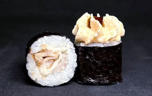 Запеченные маки с угрем