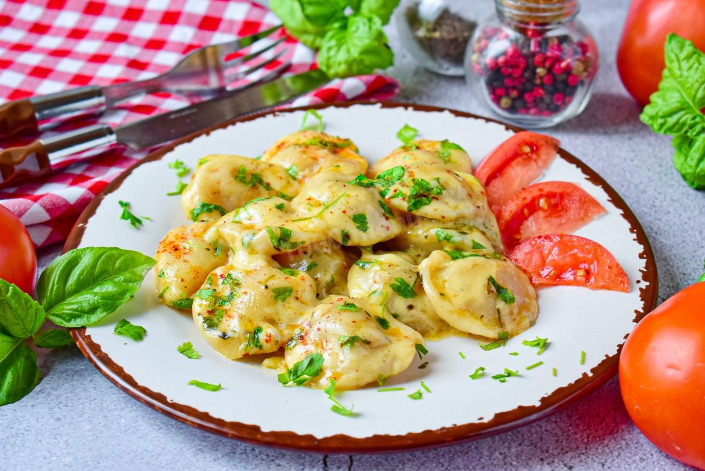 Пельмени по-Ивлевски томленые