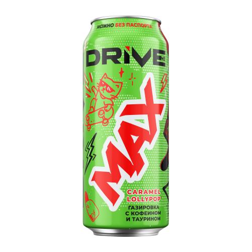 Напиток газированный Drive Me Max Сaramel Lollypop 449мл