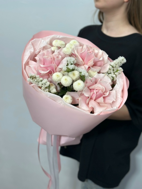 Комплимент с французскими розами