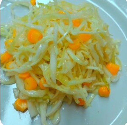 Салат Витаминный с кукурузой