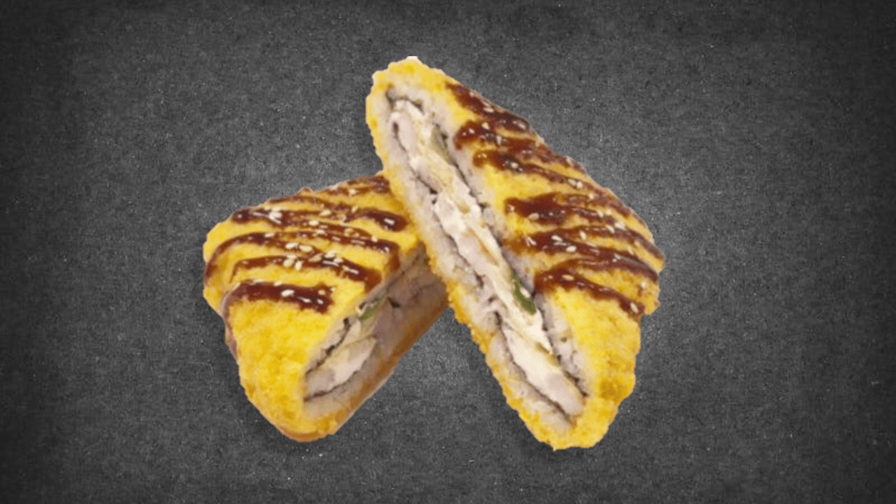 Онигири темпура с креветкой