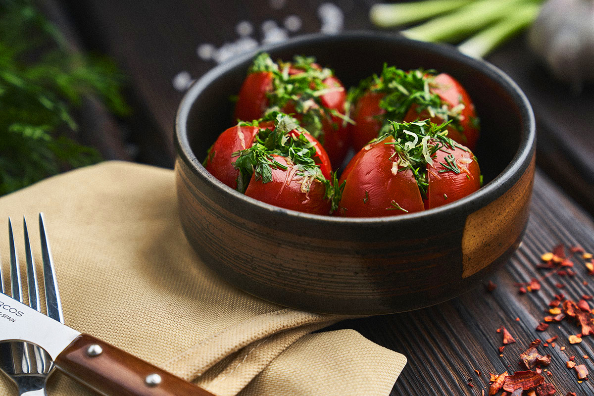 Маринование помидоры