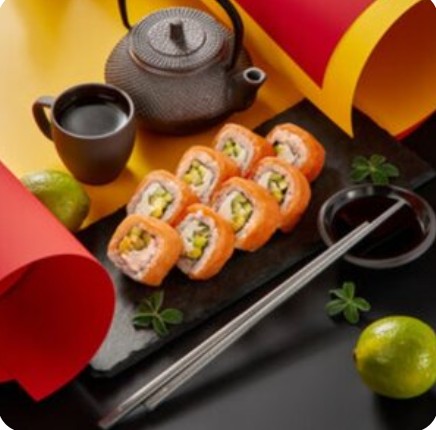 Филадельфия с лососем