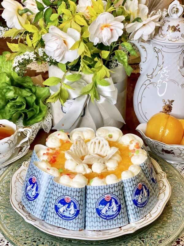 Легкий йогуртовый с персиками