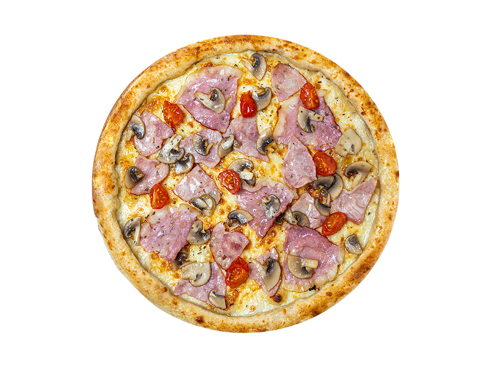 Пицца ветчина грибы