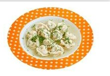 Пельмени Сибирские с бульоном