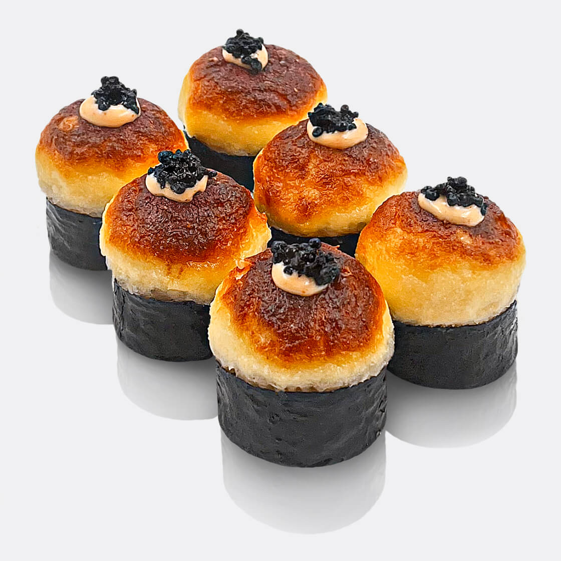 Запеченный ролл с осьминогом