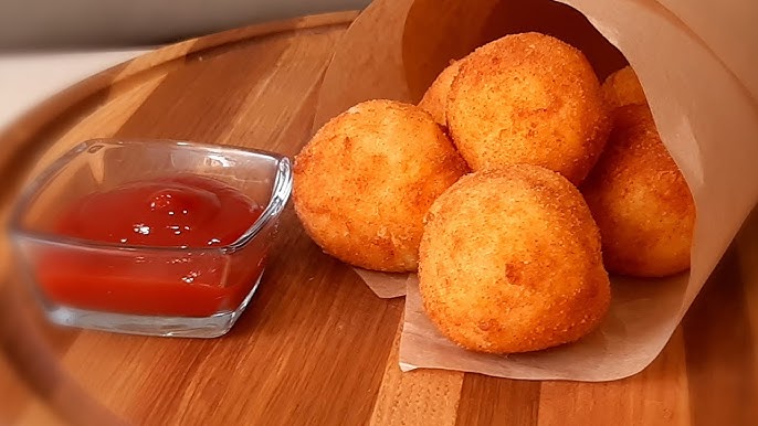Картофельные шарики + соус