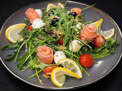 Лайт с семгой