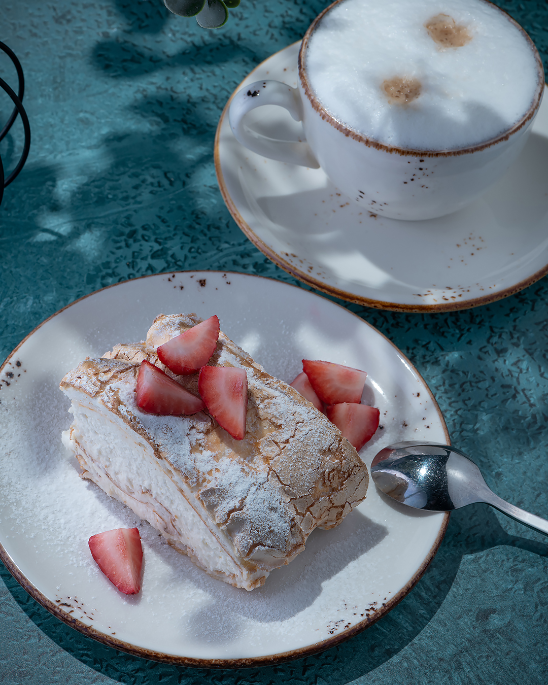 Меренговый рулет