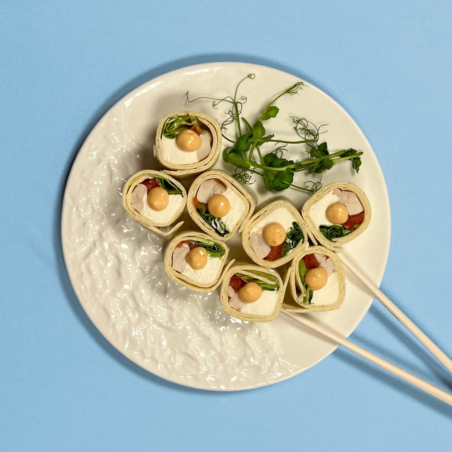 Тортилья ролл с курицей