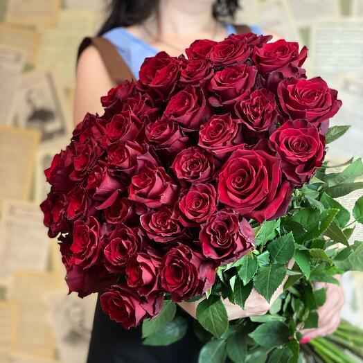 Роза эквадор 60см - 51шт