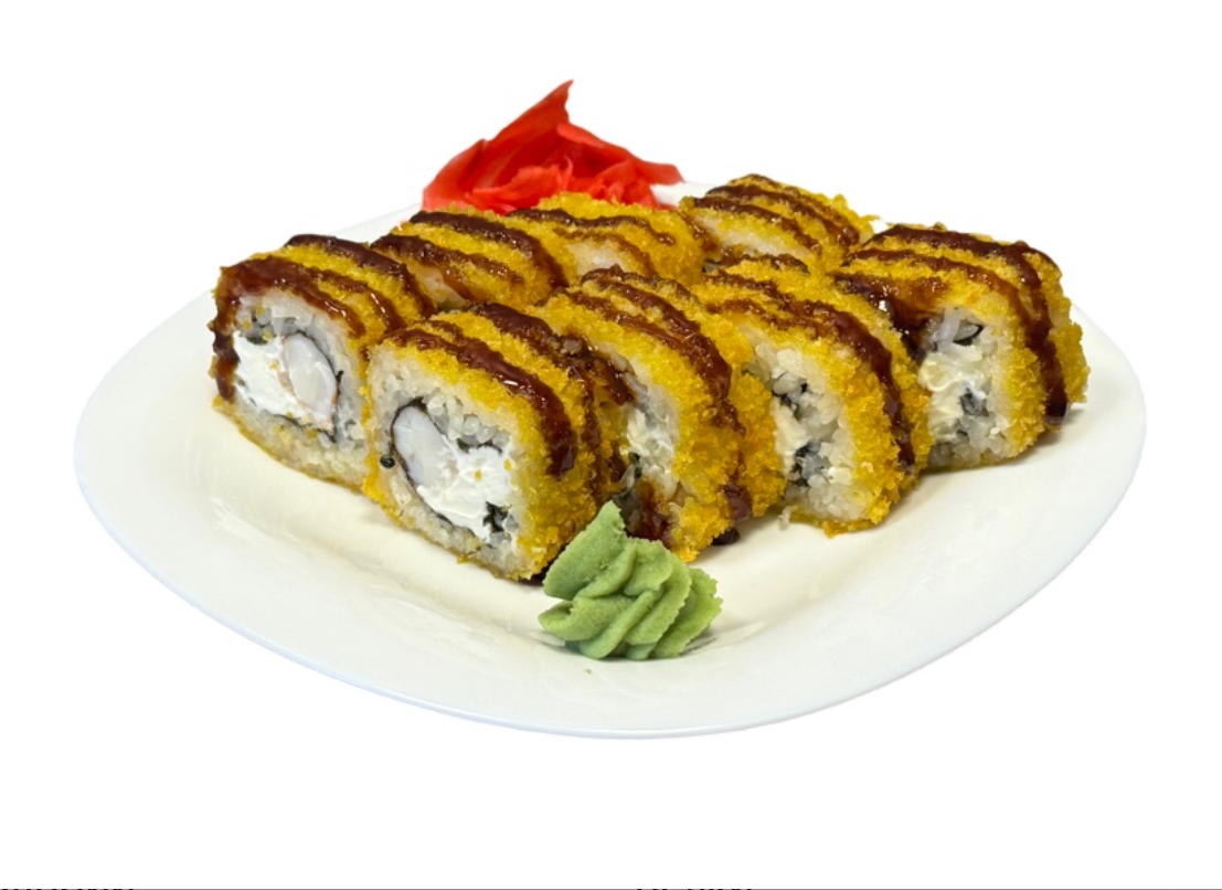 Жаренный с мясом снежного краба