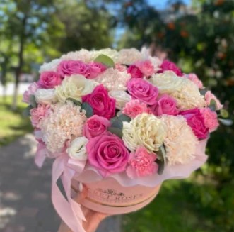 Композиция "Розовый рай"