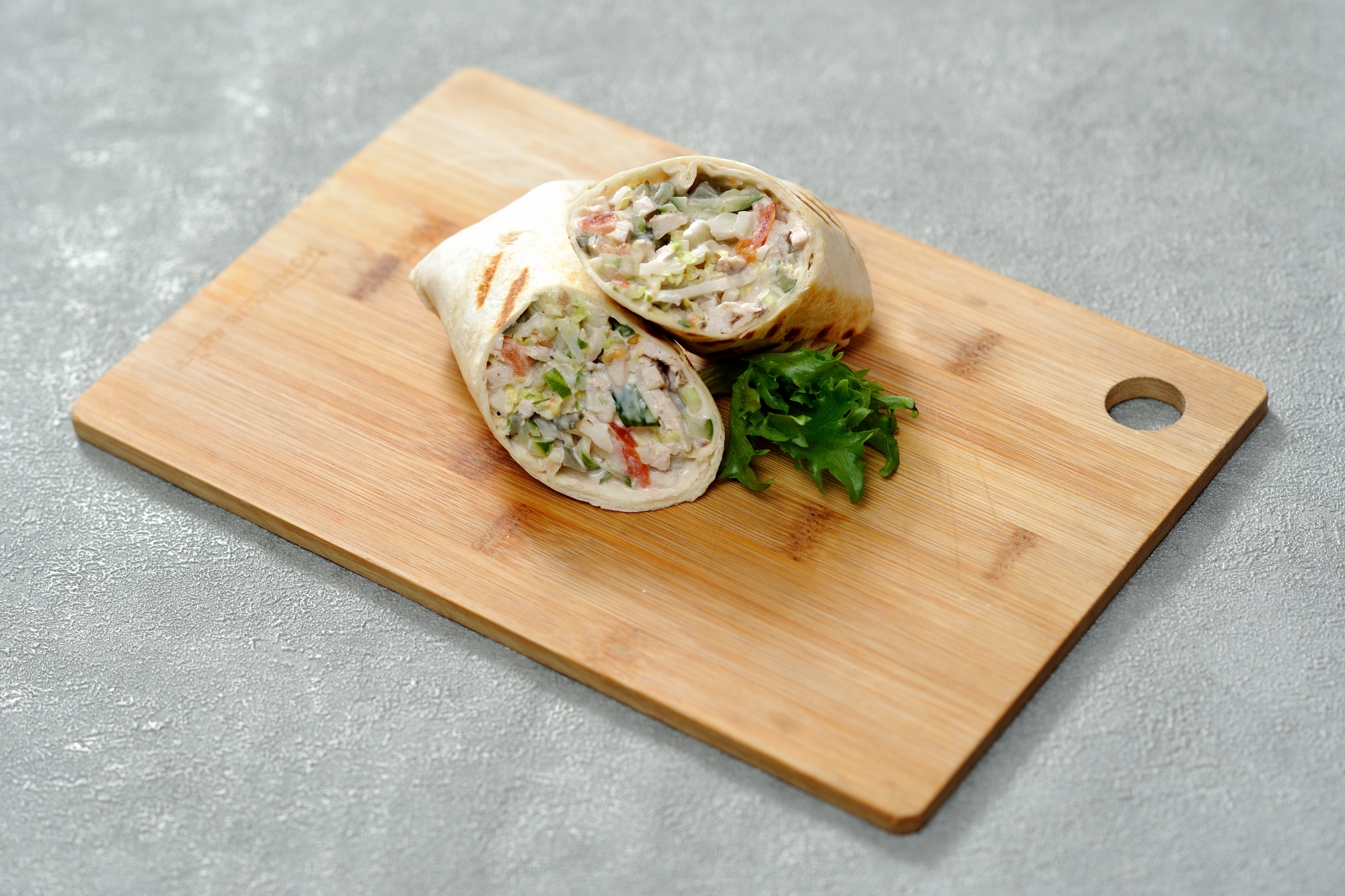 Врап с курицей