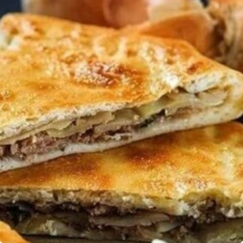 Даргинское чуду С картофелем и мясом