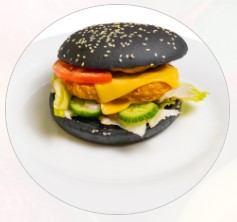 Блэк фреш Чикен бургер