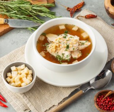 Суп куриный