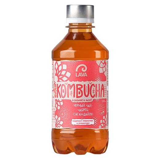 Напиток «Lava» Kombucha Черный чай