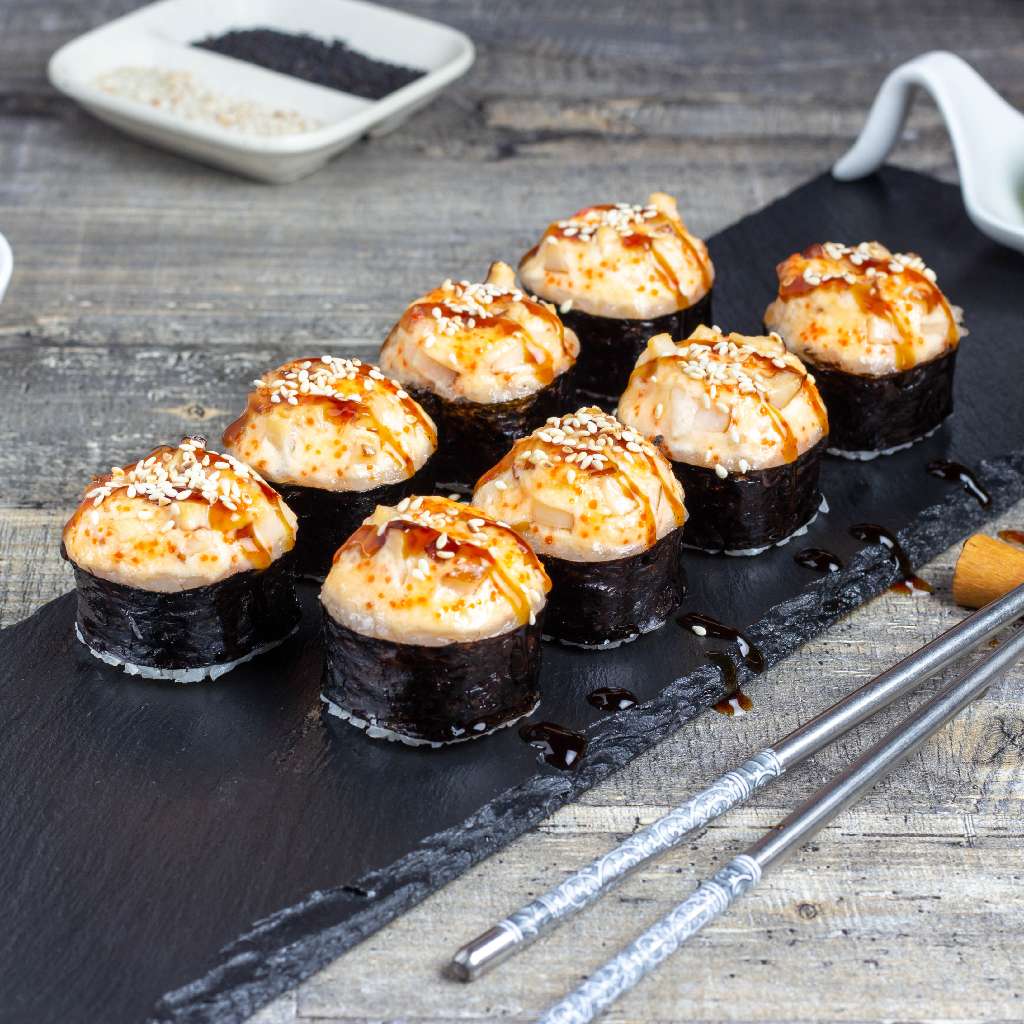 Запеченный лосось