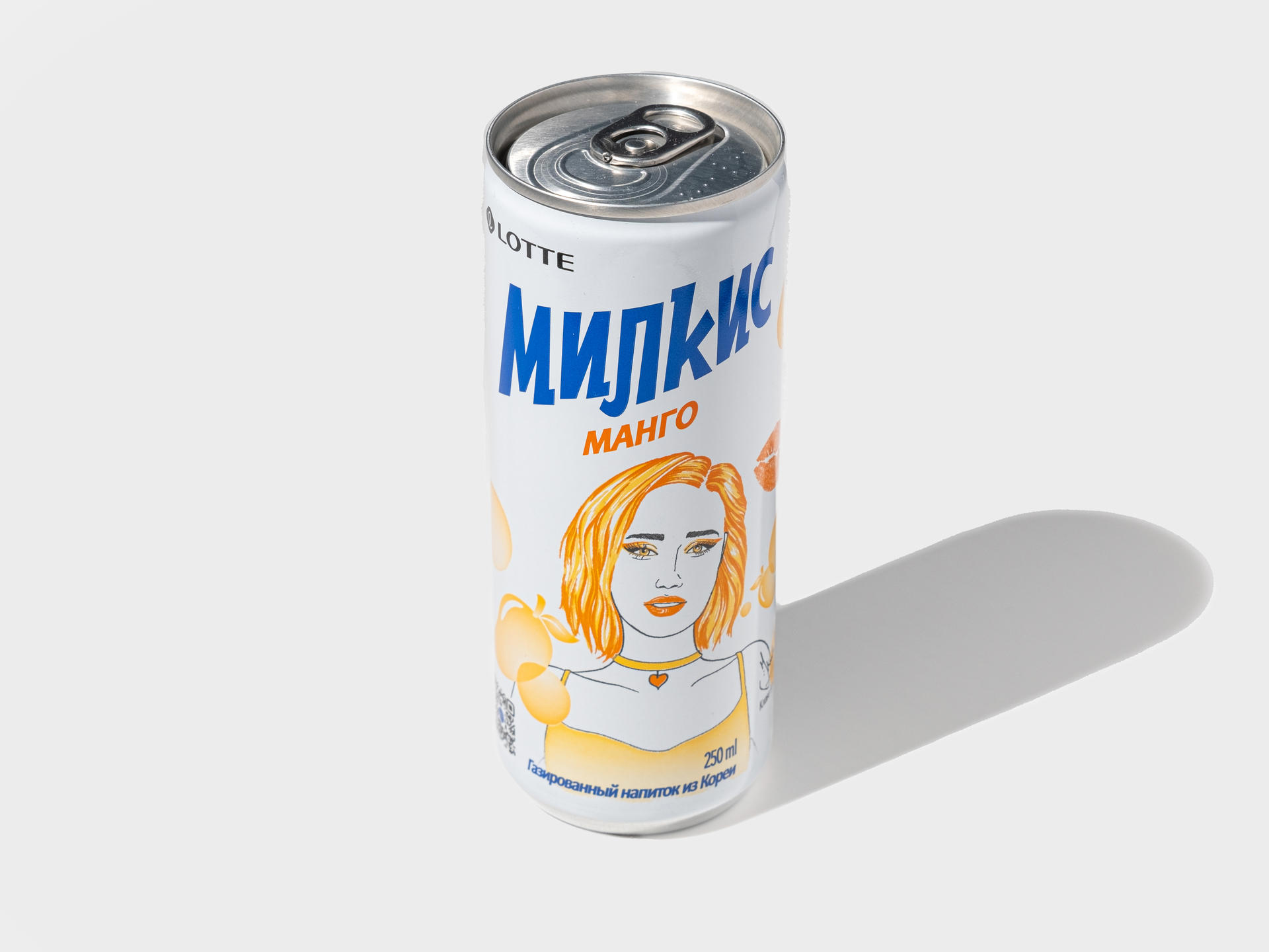 Напиток безалкогольный Милкис 250 мл. Манго