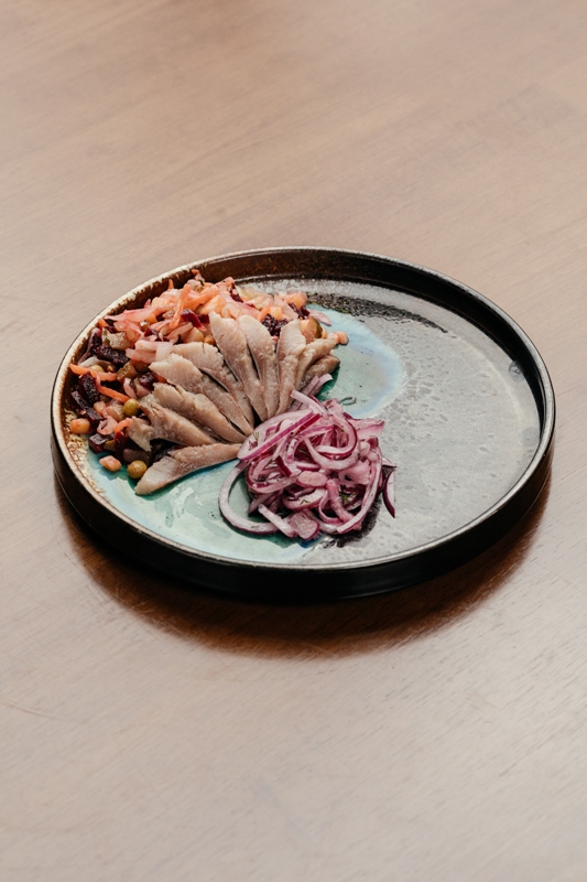 Винегрет с сельдью