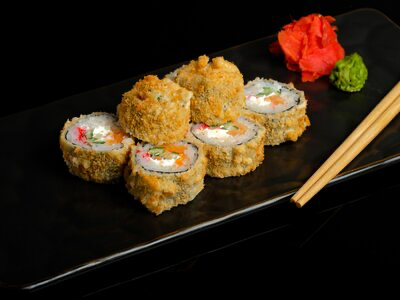 Жареный ролл Ибица