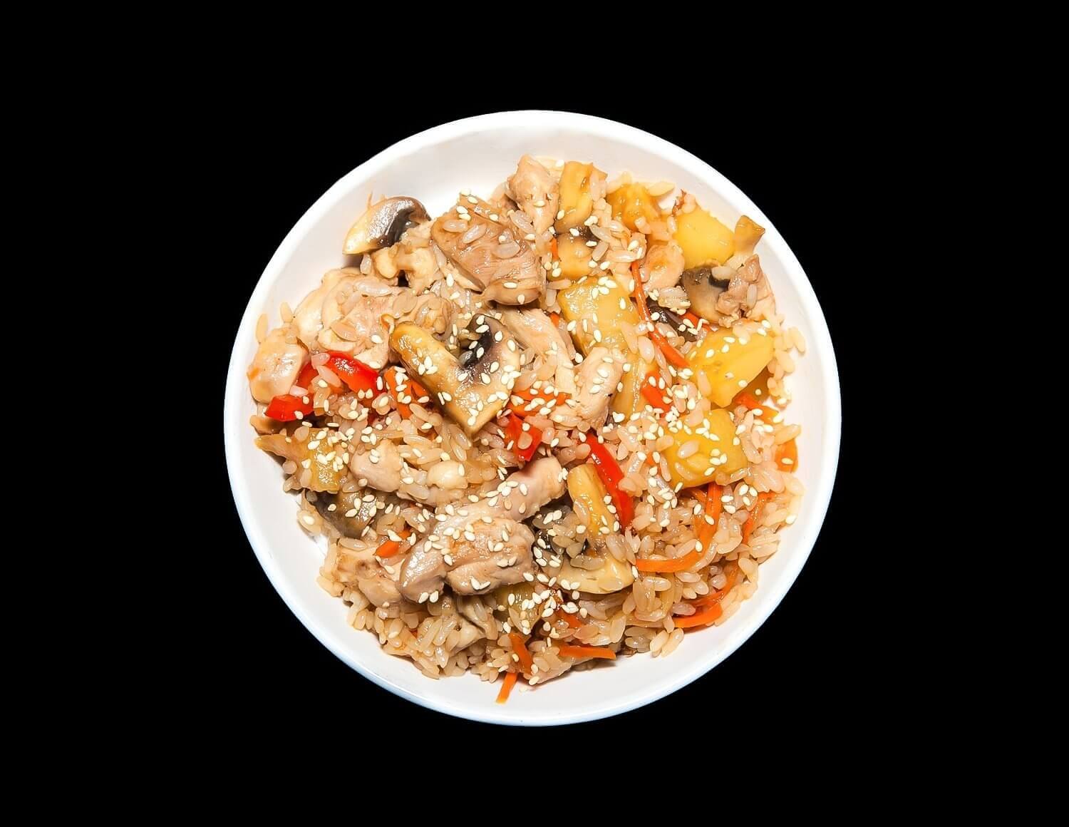 Курица по гавайски
