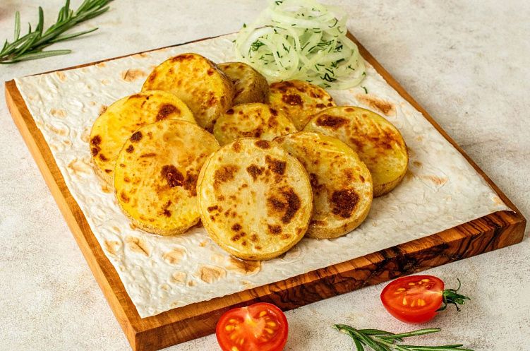 Картофель на гриле