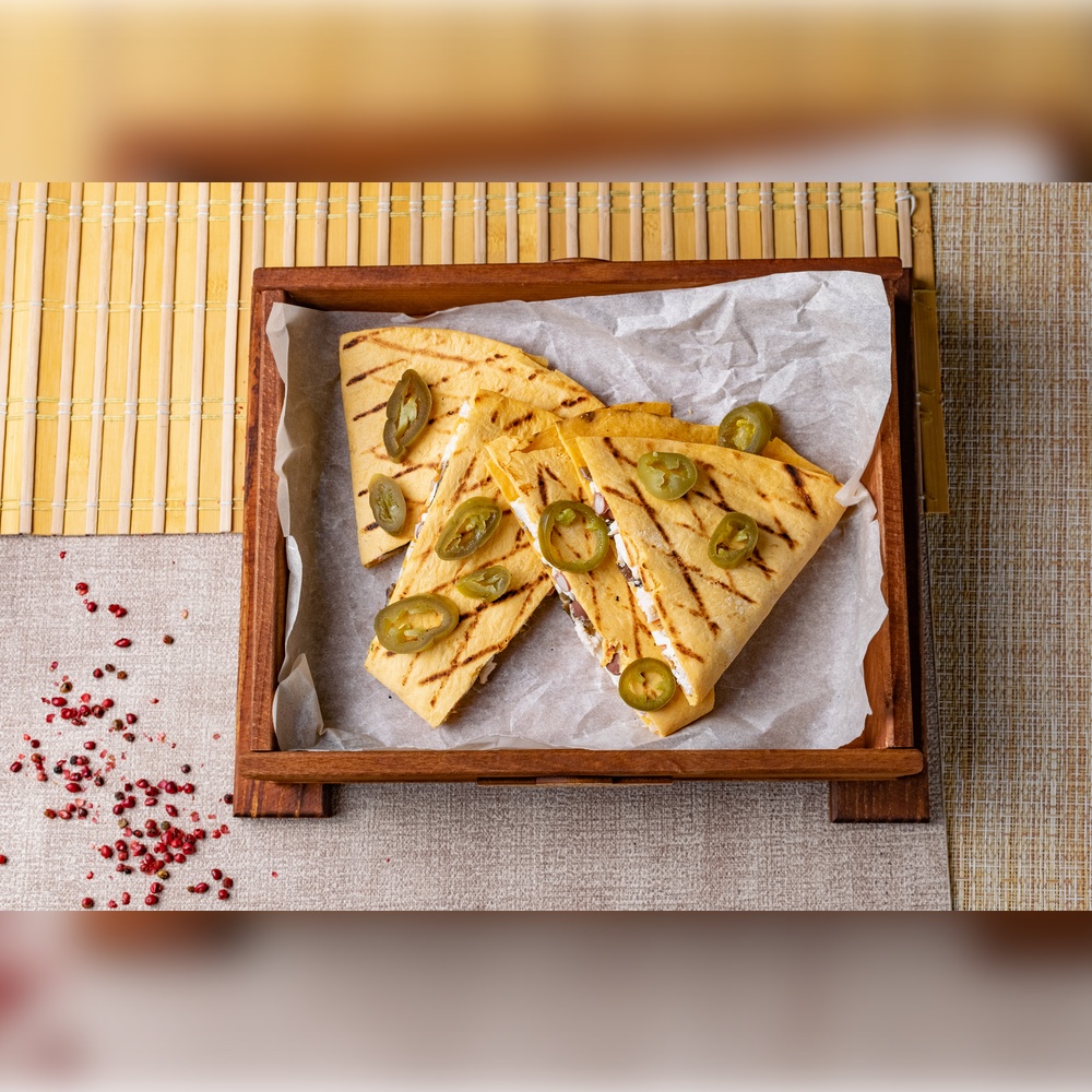 Кесадилья с курицей