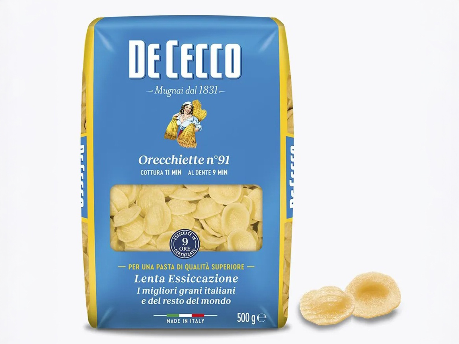 Паста De Cecco №91 Ореккьетте