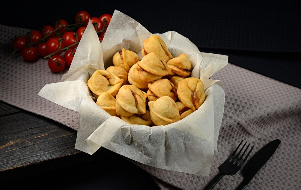 Пельмени жаренные