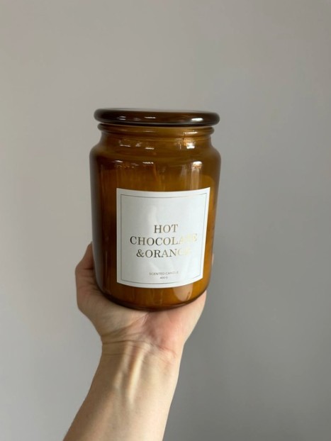 Свеча новогодняя