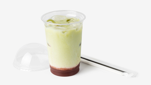 Айс матча с клубникой 0,4, кафе