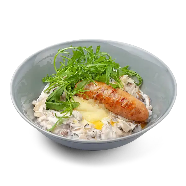 Шампиньоны по-строгановски