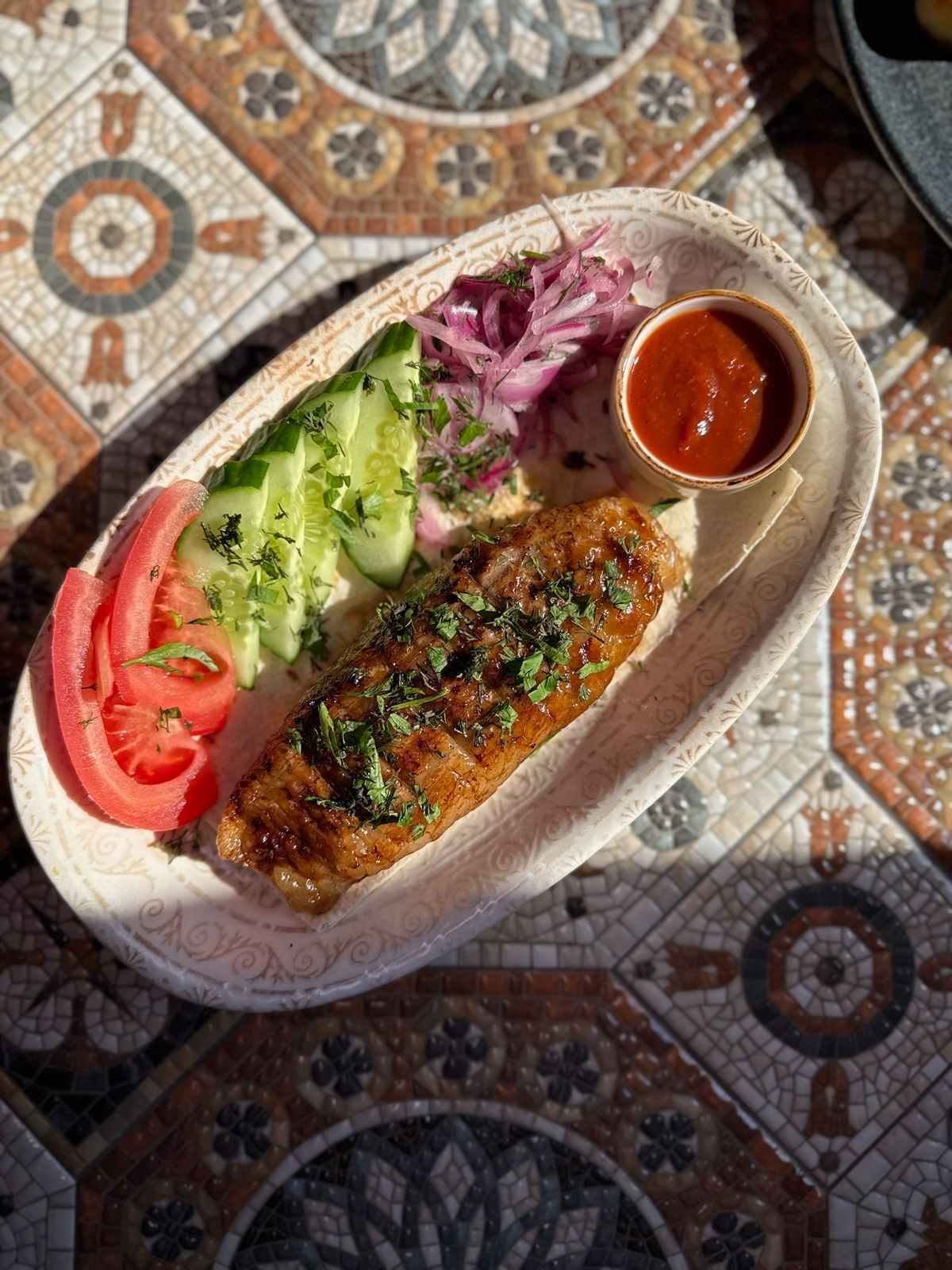 Абхазура на мангале