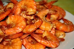 Креветки к пиву отварные или обжаренные