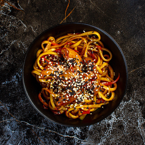 WOK Лапша с курицей
